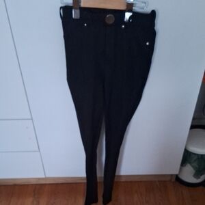 Zara Black Straight Leg Pants